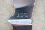 **SOLD**
1970's Vintage Gerber Model 400 Skinner Fixed Blade with Matching Leather Sheath - 7 of 9