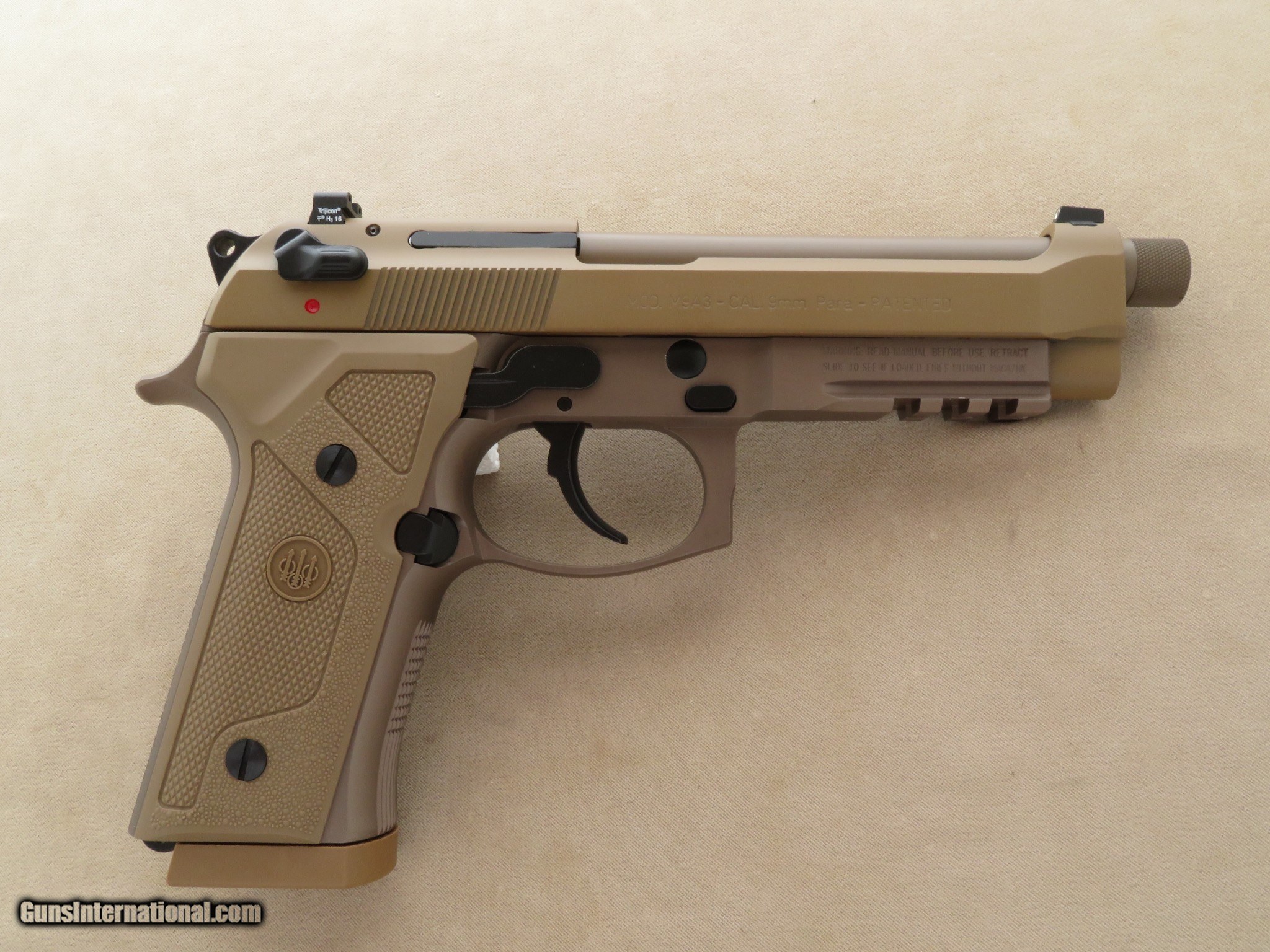 SOLD----Beretta Model M9A3 9mm U.S. Service Pistol **As New In Box ...