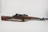WW2 / Korean War Springfield M1C Garand Sniper Rifle in .30-06 Caliber* w/ M84 Scope, Mount, Base, Flash Hider, & CMP Certificate, Etc. *
