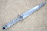 ** SOLD ** WWII / 1940's Vintage U.S. Military C. Langbein Stiletto Fighting Knife w/ Sheath ** Rare WWII Fighting Knife / New York Manufactured ** - 6 of 15