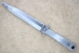 ** SOLD ** WWII / 1940's Vintage U.S. Military C. Langbein Stiletto Fighting Knife w/ Sheath ** Rare WWII Fighting Knife / New York Manufactured ** - 3 of 15