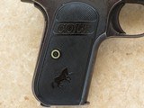 1921 Vintage Colt Model 1908 Hammerless .380 ACP Pistol ** Nice All-Original Example! ** SOLD - 8 of 16