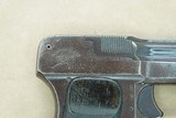 **SOLD** 1908-09 Vintage Schwarzlose Model 1908 Pistol in .32 ACP
** Rare Pistol w/ Blow-Forward Action! ** - 3 of 25