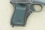 **SOLD** 1908-09 Vintage Schwarzlose Model 1908 Pistol in .32 ACP
** Rare Pistol w/ Blow-Forward Action! ** - 2 of 25