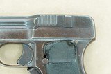 **SOLD** 1908-09 Vintage Schwarzlose Model 1908 Pistol in .32 ACP
** Rare Pistol w/ Blow-Forward Action! ** - 7 of 25