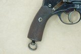 ***SOLD*** Swedish Contract Belgian-Made Model 1887 Brevet Nagant Revolver in 7.5mm Nagant Caliber
** Beautiful & All-Original Example ** - 2 of 25