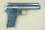 **SOLD** WW1 Hungarian Fegyvergyar Budapest Frommer Stop Pistol in .380 ACP
** RARE All-Original Example** **SOLD** - 5 of 25