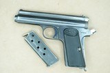 **SOLD** WW1 Hungarian Fegyvergyar Budapest Frommer Stop Pistol in .380 ACP
** RARE All-Original Example** **SOLD** - 22 of 25