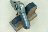 ** SOLD ** 1920's Vintage Spanish Velo Dog Pocket Revolver w/ Folding Trigger in 6mm Velo Dog Caliber
** Beautiful Little All-Original Piece ** - 12 of 25