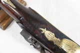 **SOLD** Early 1800's British Brass-Barreled Flintlock Blunderbuss
** Handsome Original Naval / Coach Blunderbuss ** - 21 of 23