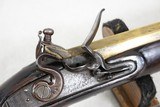 **SOLD** Early 1800's British Brass-Barreled Flintlock Blunderbuss
** Handsome Original Naval / Coach Blunderbuss ** - 16 of 23