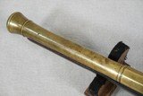 **SOLD** Early 1800's British Brass-Barreled Flintlock Blunderbuss
** Handsome Original Naval / Coach Blunderbuss ** - 12 of 23