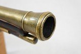 **SOLD** Early 1800's British Brass-Barreled Flintlock Blunderbuss
** Handsome Original Naval / Coach Blunderbuss ** - 23 of 23