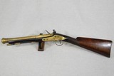 **SOLD** Early 1800's British Brass-Barreled Flintlock Blunderbuss
** Handsome Original Naval / Coach Blunderbuss ** - 5 of 23