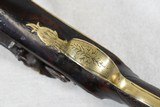 **SOLD** Early 1800's British Brass-Barreled Flintlock Blunderbuss
** Handsome Original Naval / Coach Blunderbuss ** - 20 of 23