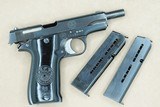 **SOLD** 1946 Vintage Spanish Air Force Star Model S .380 ACP Pistol w/ Original Box, Manuals,& Extra Mag
** SPECTACULAR Original Example ** - 22 of 25