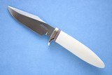 **SOLD** Randall Knives Model 8 with "Pre-Ban" Ivory Tusk Tip Handle & Leather Sheath ** MINT ** - 3 of 12