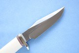 **SOLD** Randall Knives Model 8 with "Pre-Ban" Ivory Tusk Tip Handle & Leather Sheath ** MINT ** - 11 of 12