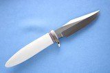 **SOLD** Randall Knives Model 8 with "Pre-Ban" Ivory Tusk Tip Handle & Leather Sheath ** MINT ** - 4 of 12