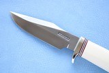 **SOLD** Randall Knives Model 8 with "Pre-Ban" Ivory Tusk Tip Handle & Leather Sheath ** MINT ** - 9 of 12