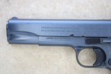 **SOLD** Colt M1911 Model of 1918 WWI Reproduction chambered in .45ACP w/ Original Box & 2 Magazines ** Rare Carbonia Blue !! ** - 5 of 23