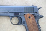 **SOLD** Colt M1911 Model of 1918 WWI Reproduction chambered in .45ACP w/ Original Box & 2 Magazines ** Rare Carbonia Blue !! ** - 4 of 23