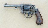 1913 Vintage Colt New Servicve Double Action Revolver chambered in .38-40 Winchester w/ 5 1/2" Barrel ++++SOLD+++ - 2 of 13