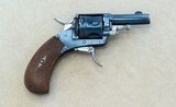 Belgian Bulldog Double Action .32 Short Colt Revolver With Folding Trigger **Very Unique - Excellent Condition** - 2 of 14