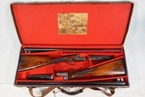 Vintage Pair of W.R. Pape 12 Gauge Doubles w/ Luggage Case** Classy, Handsome & in Excellent Mechanical Shape *