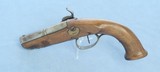 Antique Belgian or French Percussion Pistol **Honest Collectable** - 2 of 11