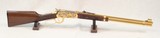 Winchester Model 94AE Indiana State Police Commemorative Rifle Chambered in 30-30 **24 carat Gold Plated - #7 of 25** - 2 of 25
