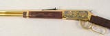 Winchester Model 94AE Indiana State Police Commemorative Rifle Chambered in 30-30 **24 carat Gold Plated - #7 of 25** - 8 of 25