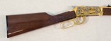 Winchester Model 94AE Indiana State Police Commemorative Rifle Chambered in 30-30 **24 carat Gold Plated - #7 of 25** - 3 of 25