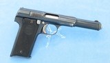 **SOLD** Astra Model 1921 (400) Semi Automatic Pistol Chambered in 9mm Largo **Holster and Extra Magazine** **SOLD** - 2 of 15
