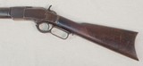 ** SOLD ** Winchester Model 1873 Lever Action Rifle Chambered in .38 WCF .38-40 Caliber ** 1894 Mfg Antique** - 6 of 22