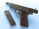 **SOLD** WW2 Remington Rand M1911A1 U.S. Army .45 A.C.P. **W/ Original Holster, Belt & Magazine pouch** **SOLD** - 18 of 19