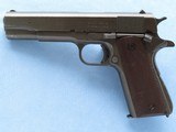 **SOLD** WW2 Remington Rand M1911A1 U.S. Army .45 A.C.P. **W/ Original Holster, Belt & Magazine pouch** **SOLD** - 2 of 19