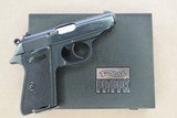 **SOLD** 1975 Vintage Walther PPK/S .22LR Pistol w/ Box, Manual, Factory Test Target, Etc.
** Beautiful All-Original West German Gun ** - 1 of 21