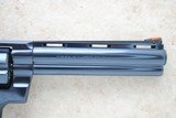 1981 Manufactured Colt Python chambered in .357 Magnum w/ 6" Barrel & Pachmayr Grips - 8 of 19