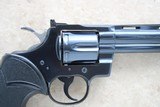 1981 Manufactured Colt Python chambered in .357 Magnum w/ 6" Barrel & Pachmayr Grips - 7 of 19