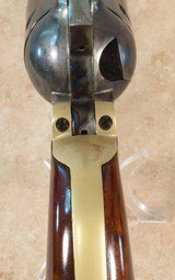 **SOLD**
Uberti 1873 Cattleman Single Action Revolver Chambered in .45 Colt Caliber **Brass - Walnut - Case Color Hardened** - 7 of 14