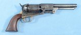 ** SOLD ** 1855 Vintage Colt Third Model U.S.M.R. Dragoon Percussion Revolver Chambered in .44 Caliber ** WL Ormsby Signed Cylinder Scene ** - 1 of 23