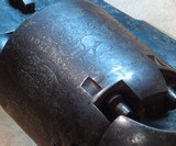 ** SOLD ** 1855 Vintage Colt Third Model U.S.M.R. Dragoon Percussion Revolver Chambered in .44 Caliber ** WL Ormsby Signed Cylinder Scene ** - 4 of 23