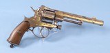 ** SOLD ** Albert Spirlet Hing Up Revolver Chambered in .38 Caliber **Unique Belgian Revolver - Liege Area - Bayet System** - 2 of 10