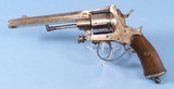 ** SOLD ** Albert Spirlet Hing Up Revolver Chambered in .38 Caliber **Unique Belgian Revolver - Liege Area - Bayet System** - 1 of 10