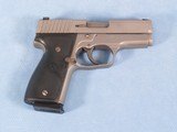 Kahr K40 Stainless Steel Semi Auto Pistol Chambered in .40 S&W Caliber **With Box, Papers, and 2 Magazines - Night Sights** - 2 of 7