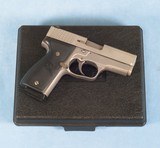 Kahr K40 Stainless Steel Semi Auto Pistol Chambered in .40 S&W Caliber **With Box, Papers, and 2 Magazines - Night Sights** - 1 of 7