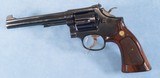 **SOLD** Smith & Wesson Model 14-4 Double Action Revolver Chambered in .38 Special **Pinned Barrel - Wide Hammer and Trigger** - 1 of 11