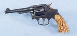 ** SOLD ** Smith & Wesson Military & Police (Pre Model 10) Revolver Chambered in .38 Special Caliber **Carved Bone Grip Panels** - 2 of 13