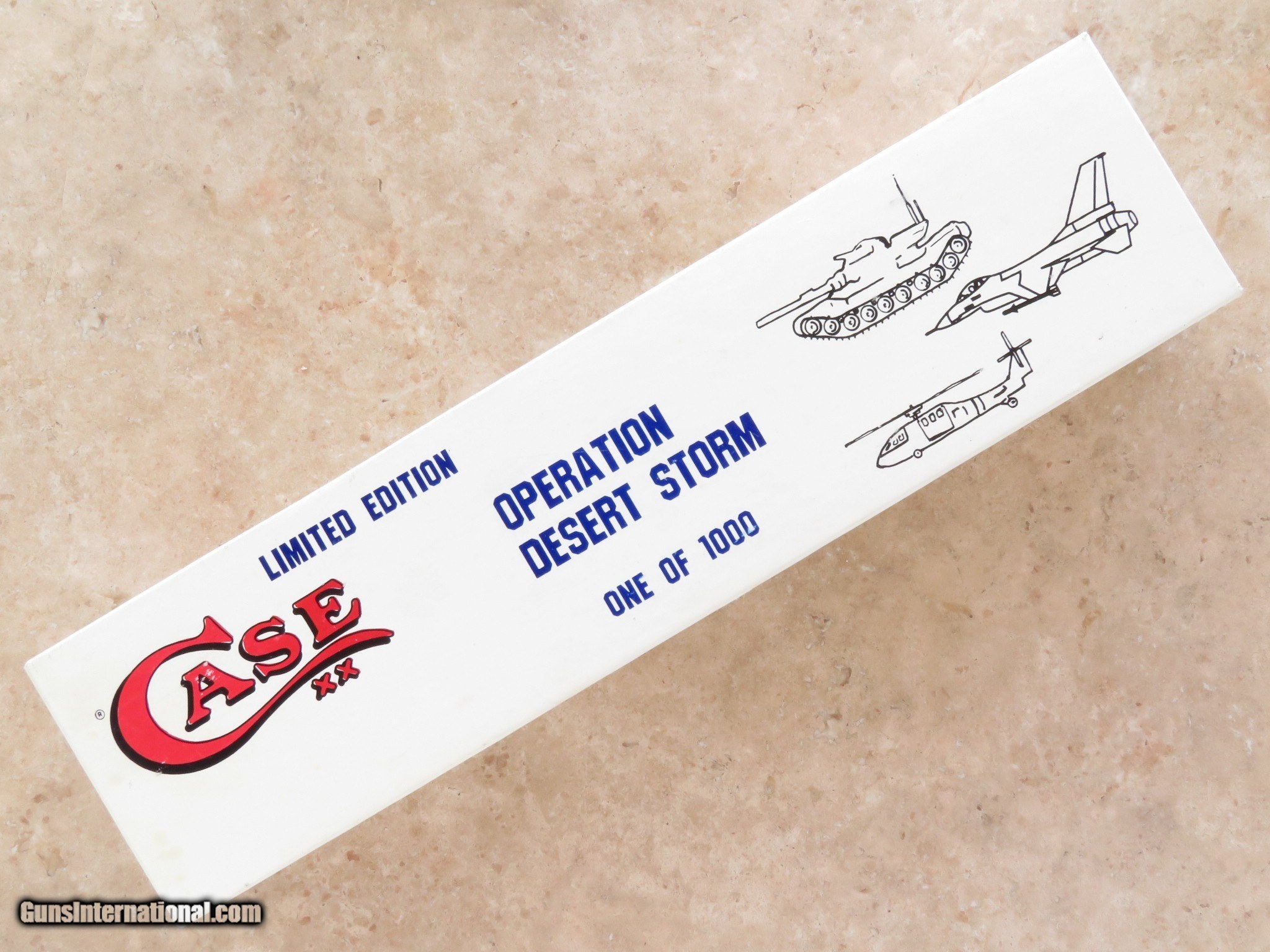 **SOLD**Case Operation Desert Storm One of 1000 U.S.M.C. Knife